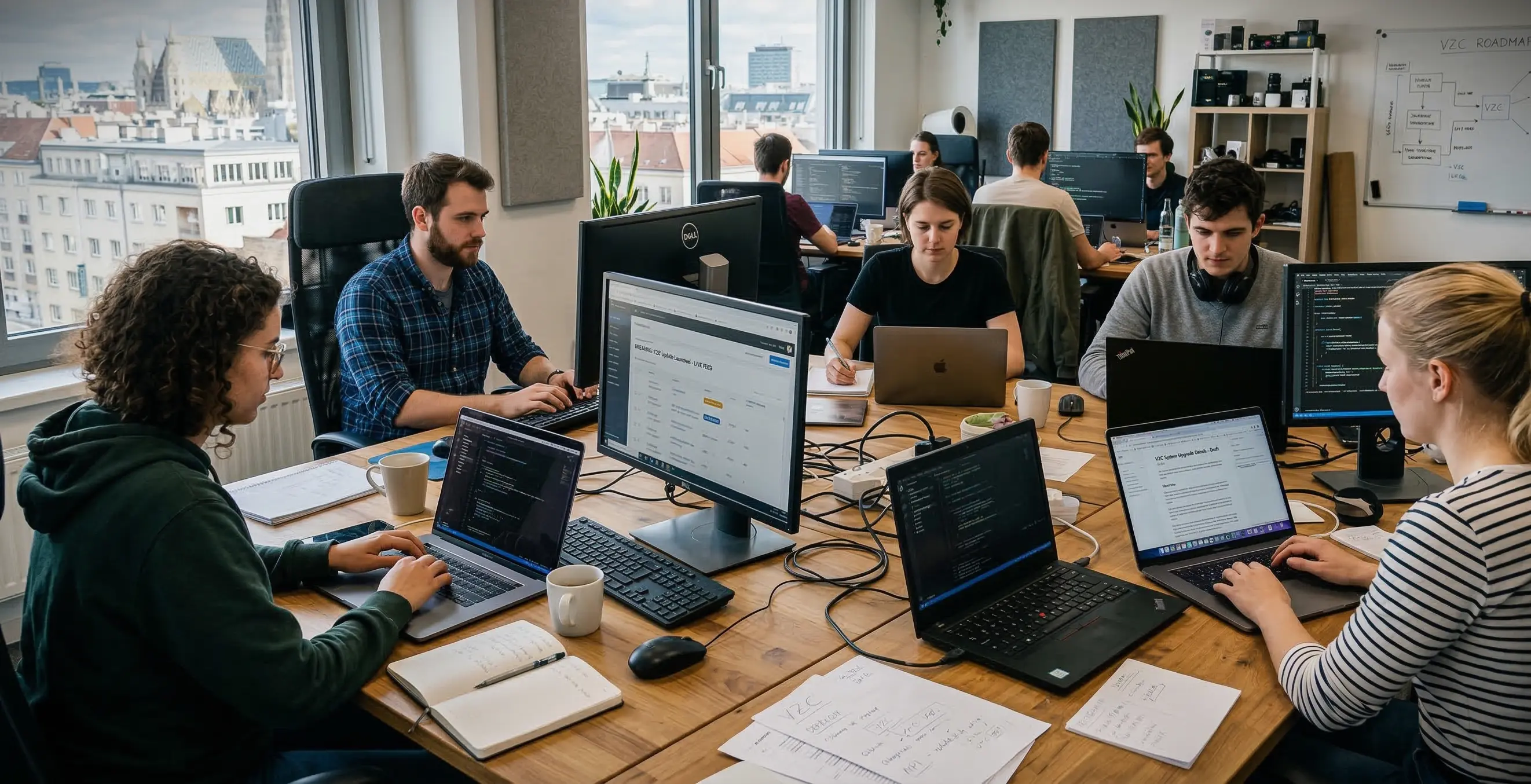 VZC System Team in Wien